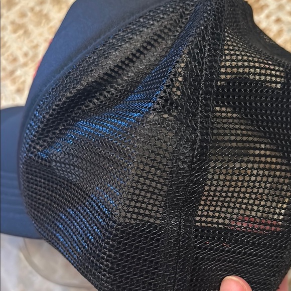 Black and Red Men's Hat - Picture 5 of 6